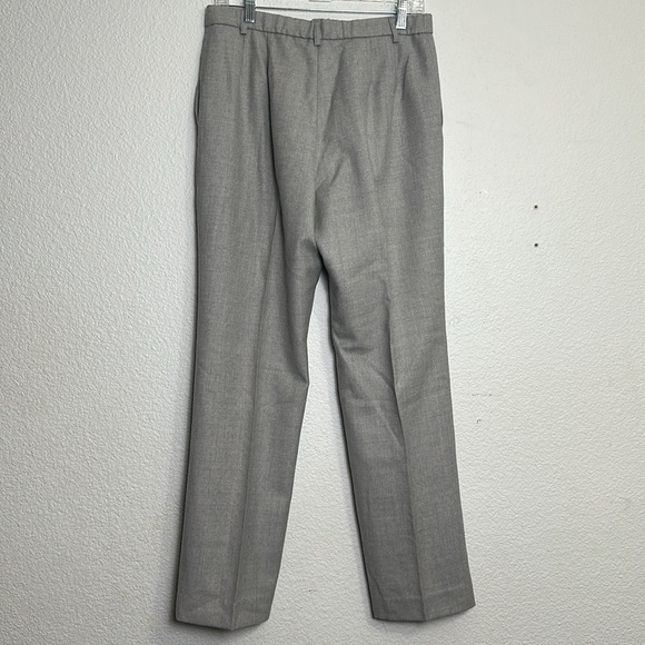 Pendleton Made In USA Womens Size 10 Petite Grey 100% Virgin Wool Trousers - Picture 3 of 11